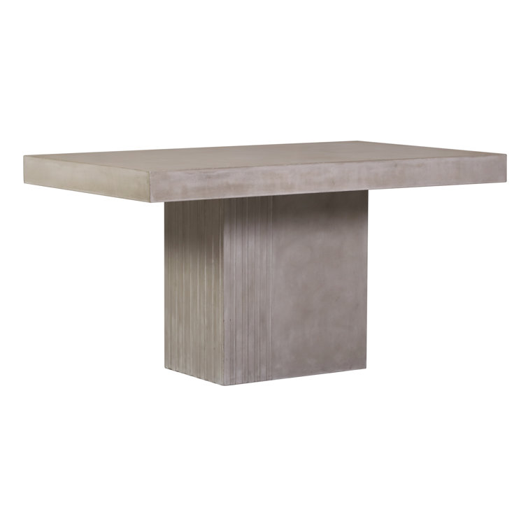 SeasonalLiving Perpetual Concrete Outdoor Dining Table Wayfair